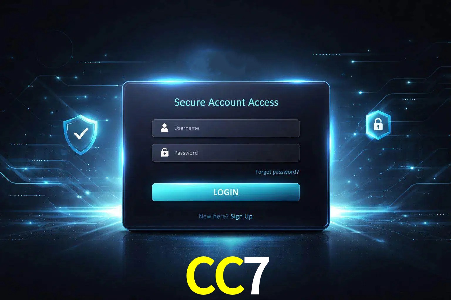 Pantalla de inicio de sesión de cuenta CC7 para usuarios en México