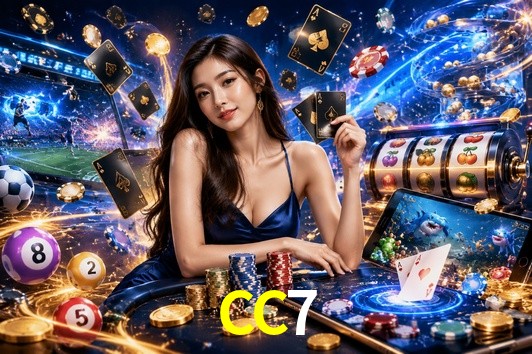 Página principal de CC7 Casino con juegos en vivo y tragamonedas para México